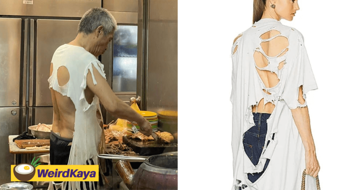 HK Chef's Ragged Outfit Looks Really Similar To Balenciaga Outfit That Costs RM4,700