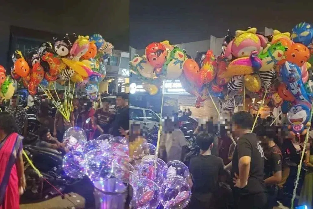 Illegal balloon