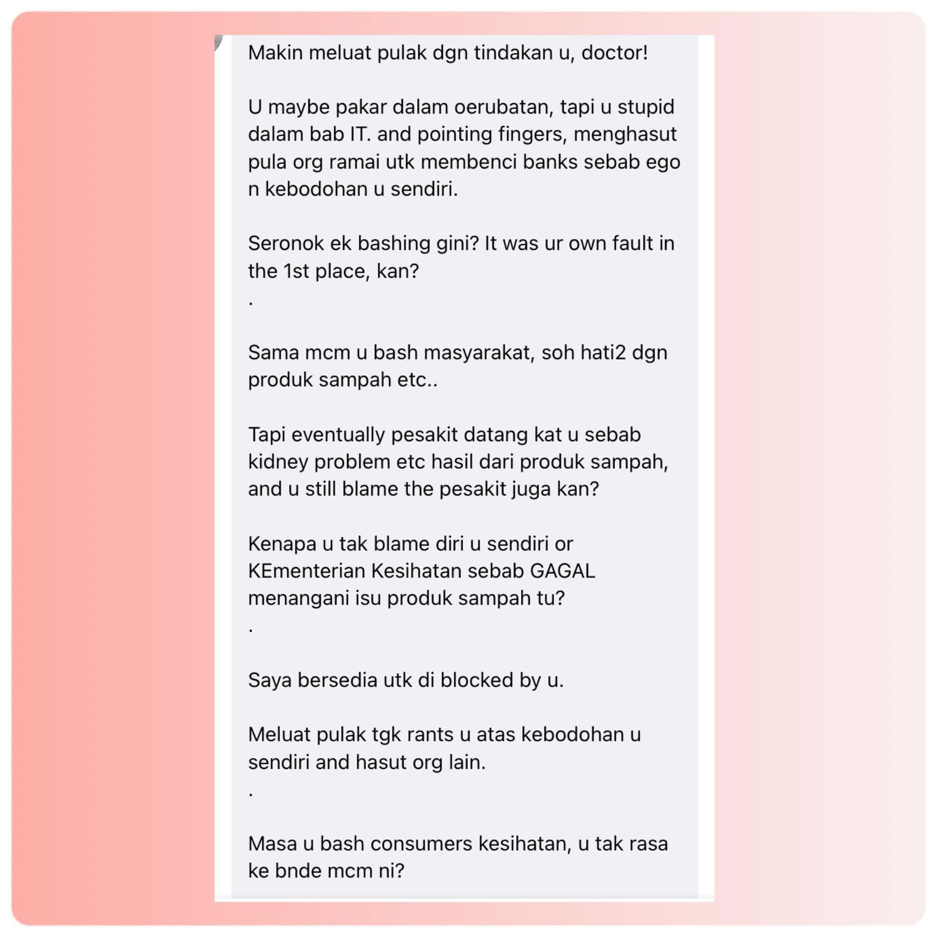 Doctor Slammed CIMB Bank As She Lost RM13k Without Warning
