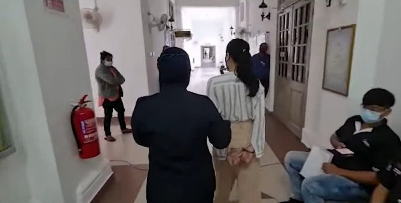 Sam Ke Ting arrested