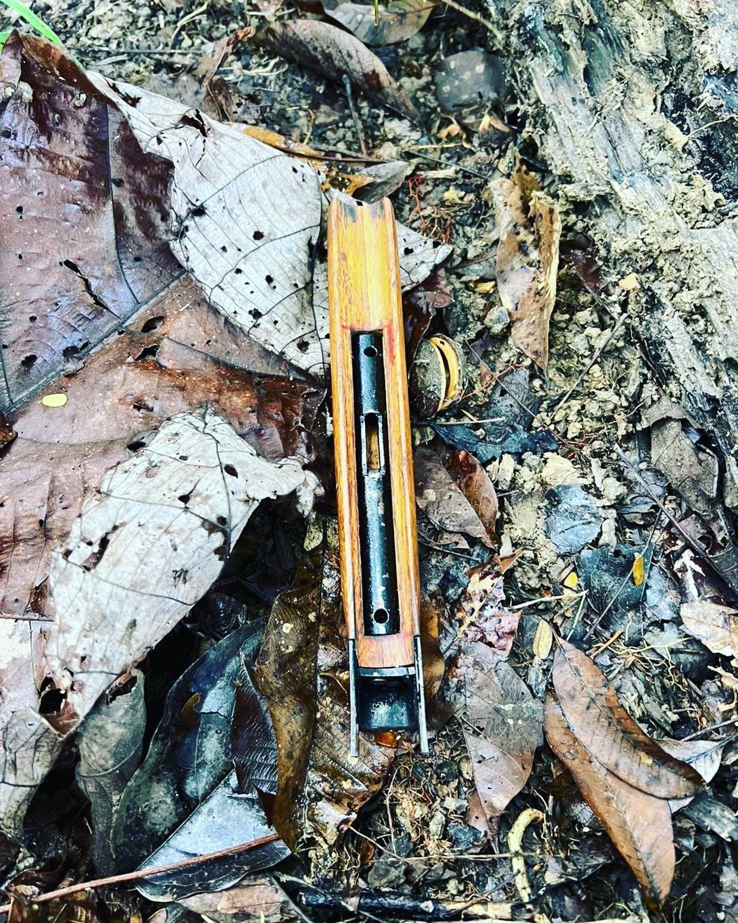 Part of air pistol found at MyFM DJ Aki's house