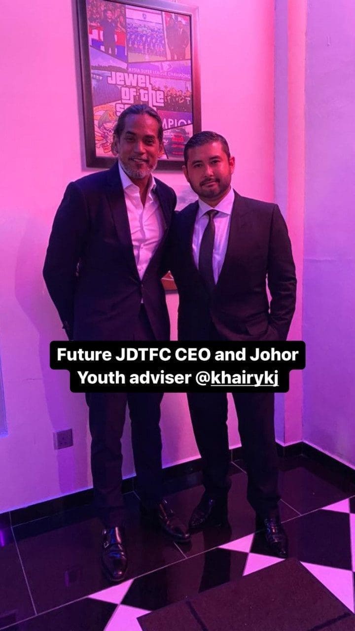 Khairy Jamaluddin & Johor prince