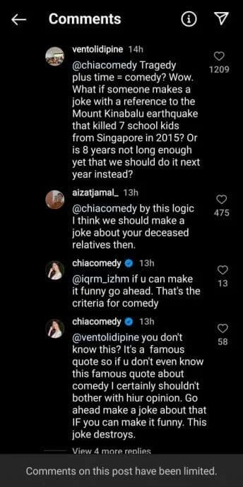 Jocelyn Chia Defends MH370 Joke, Claims M'sians 'Don't Understand Humour'