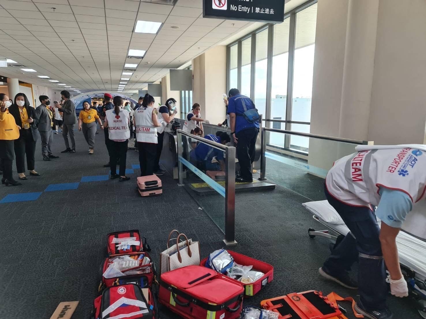 Woman Loses Left Leg After It Got Stuck Inside Travelator At Thai Airport