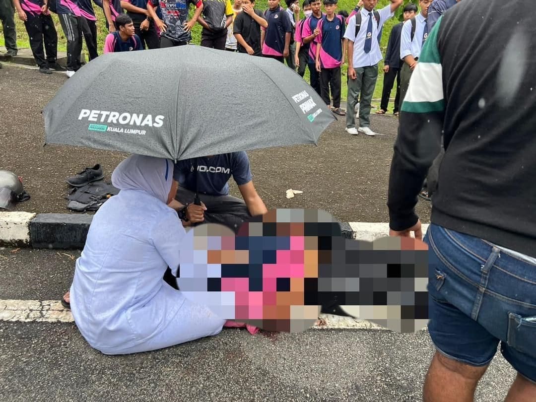 17yo Muhammad Zaharif Affendi Muhd Zamrie dies after rammed from behind by police officer