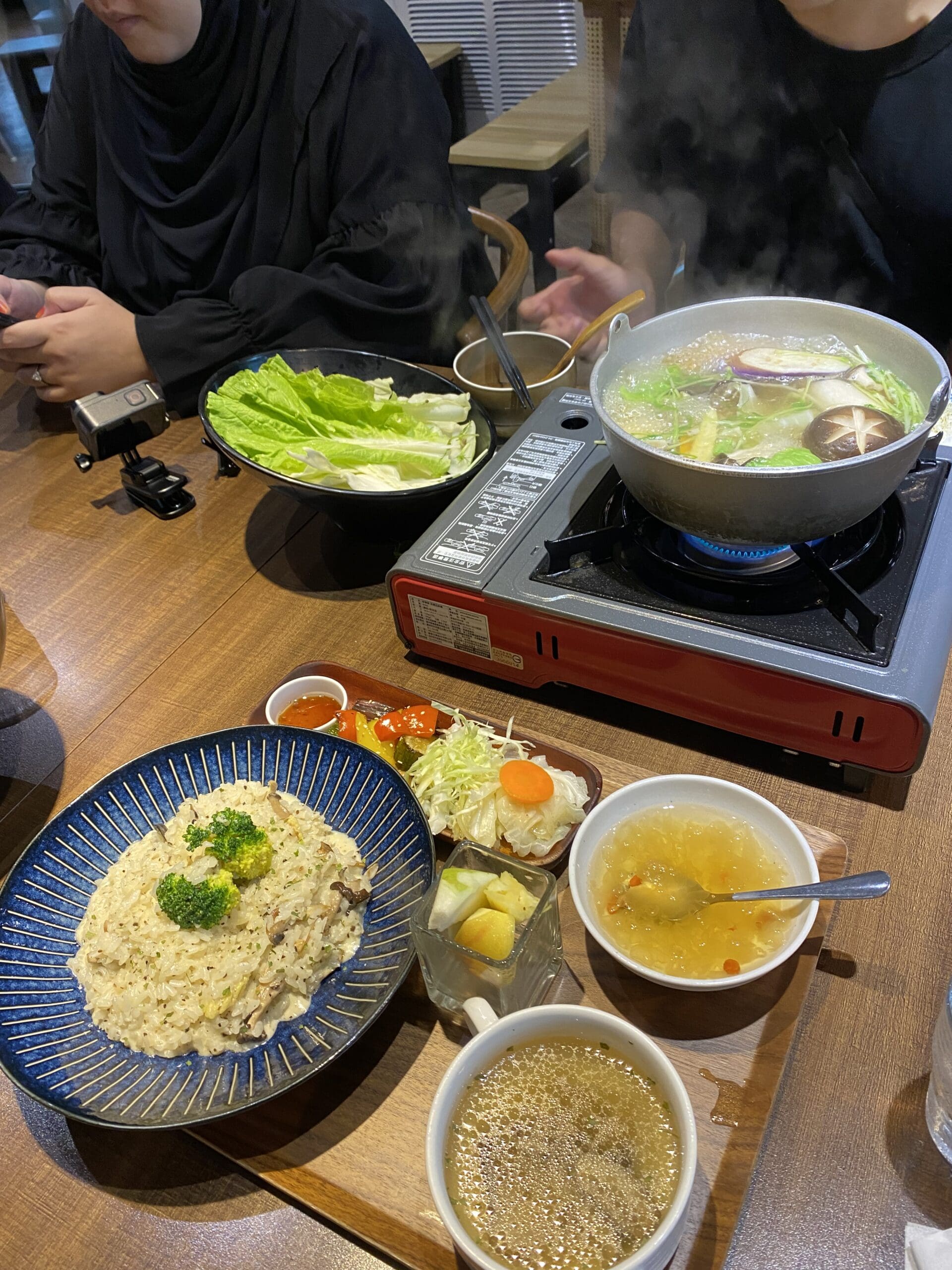 Vegan halal meal