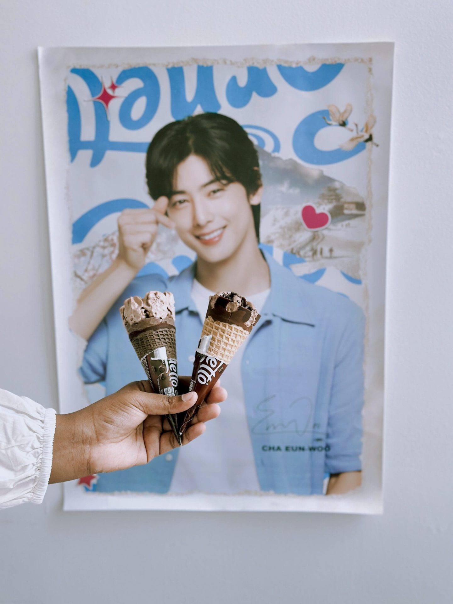 Cha Eun-Woo joins Cornetto