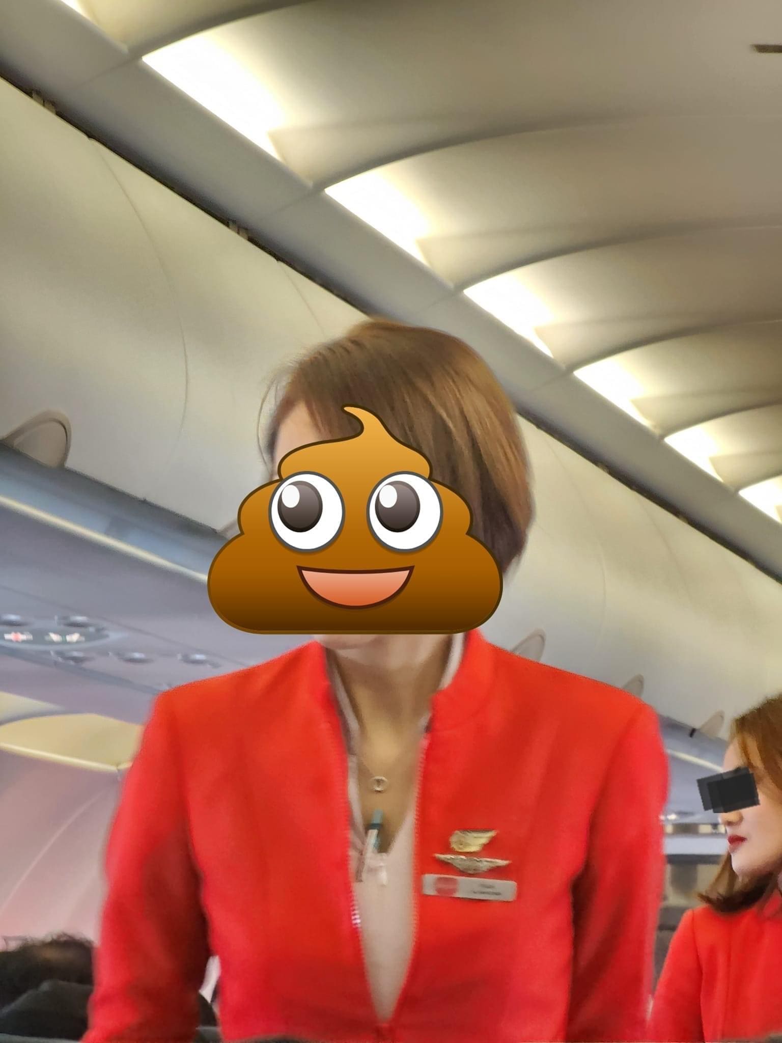 Air Asia flight attendant who overcharged customer