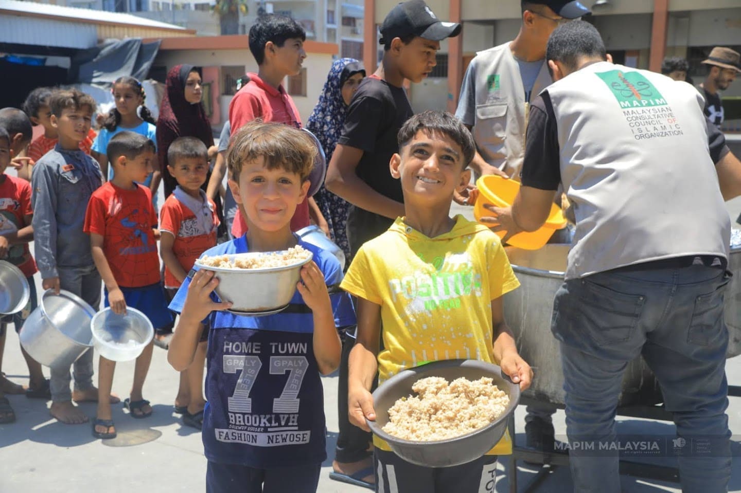 ZUS Coffee and MAPIM help Gaza 2024