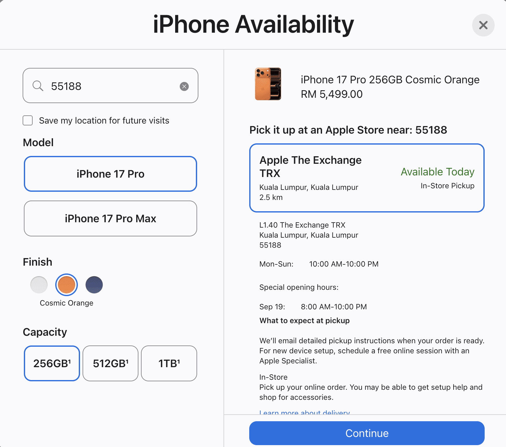 iPhone 17 Availability