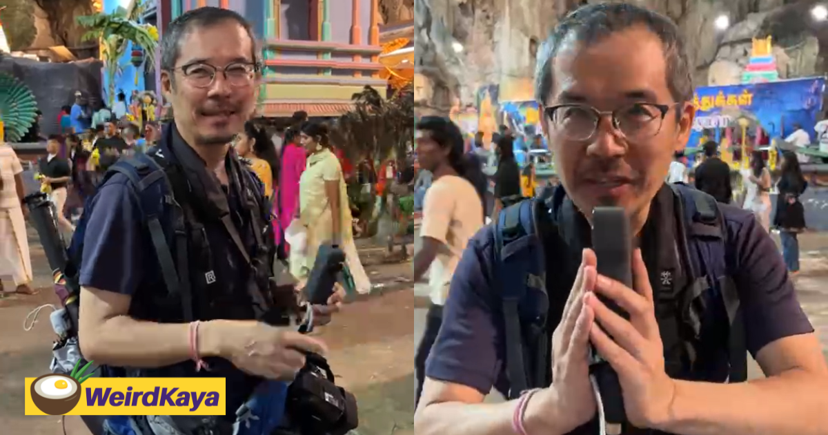 M'sian Woman Amazed By Japanese Photographer Who Spoke Fluent Tamil During Thaipusam