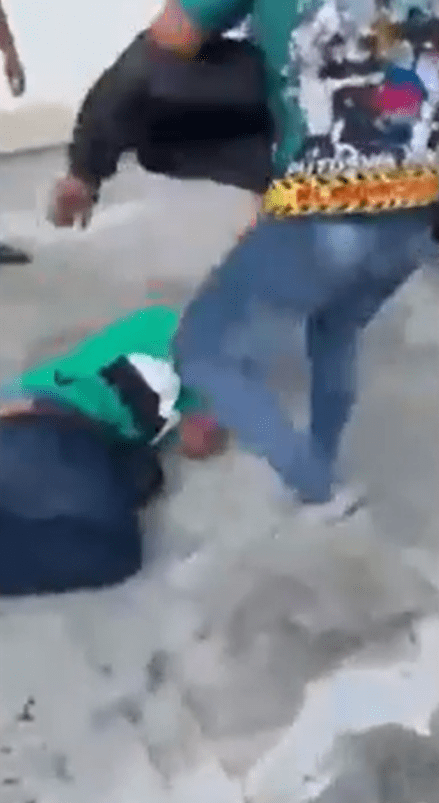 Hit-and-run driver beaten by angry mob