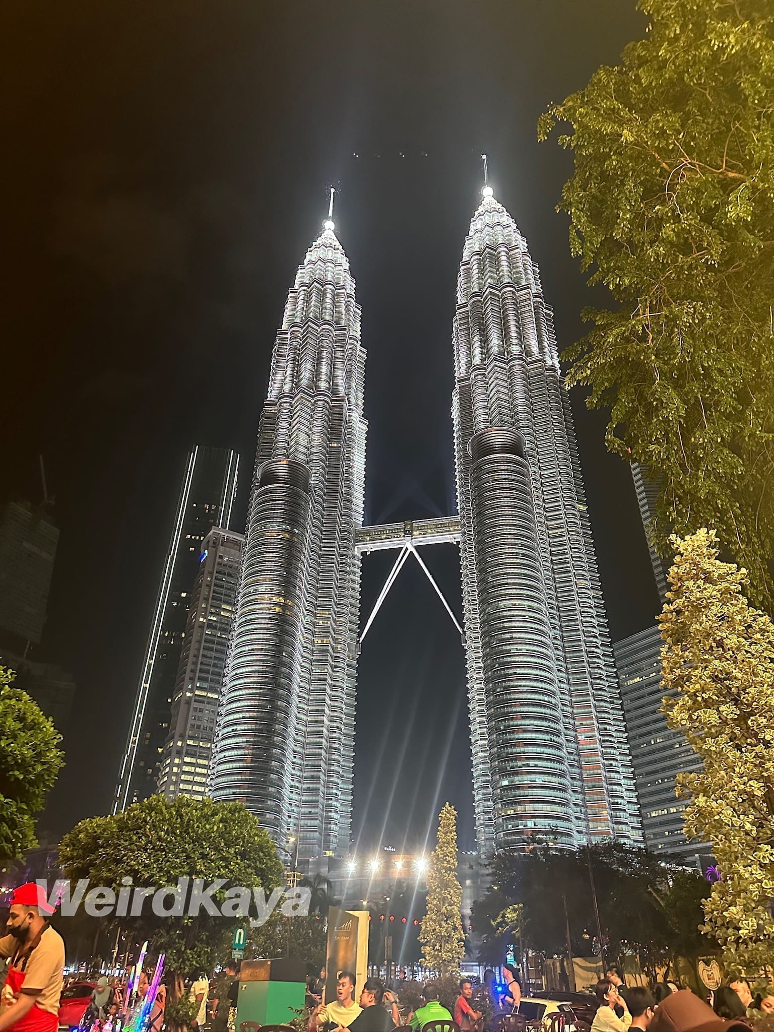 KLCC at night
