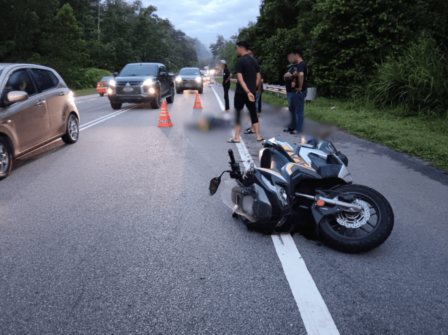 accident on road
