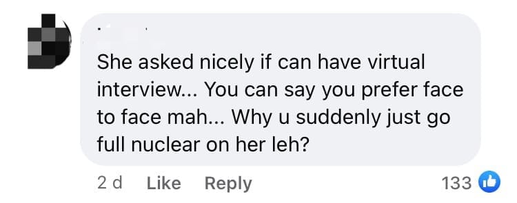 SG Boss Calls Off Internship Interview After Candidate Asks To Have It Virtually, Sparks Online Debate comment 3