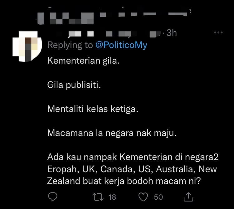 "Cringy And Uncouth" — M'sians Slam Rina Harun For TikTok Video Which Allegedly Degraded Women comment 2