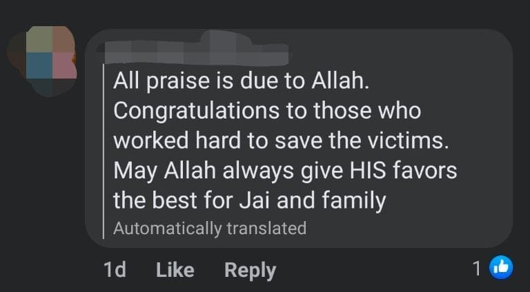 Courageous M'sian Man Jumps Into Lake In Johor To Rescue 3 Car Crash Victims From Drowning comment 2
