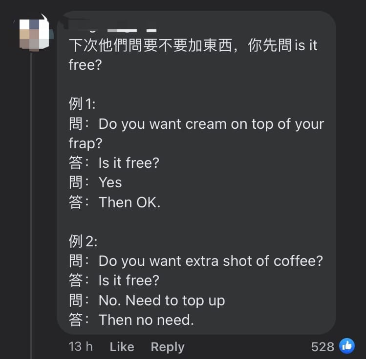 M'sian Student Ends Up Paying RM44 For Starbucks Drink Thanks To Not Being Able To Understand Staff's English comment 4