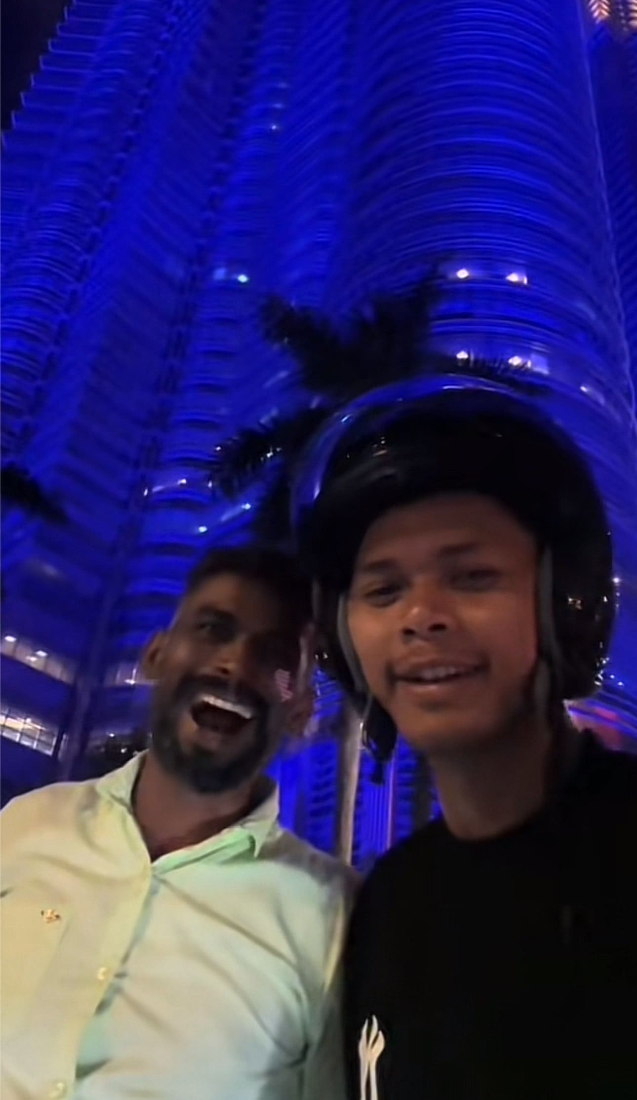 Indian man saying happy merdeka 
