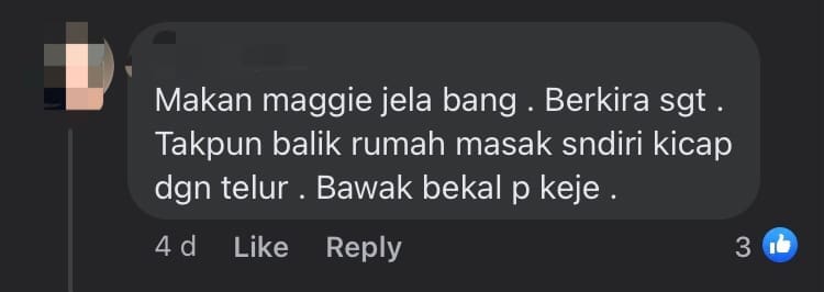 M'sian Gripes Over Being Charged RM4 For Rice With Curry, Netizens Tell Him To Stop Whining comment 2
