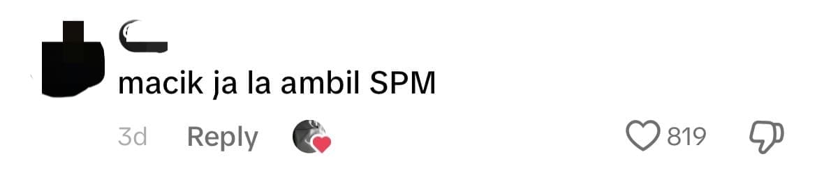 'Not Good Enough' — M'sian Woman Tells Son To Retake SPM After He Failed To Score Straight As comment 3