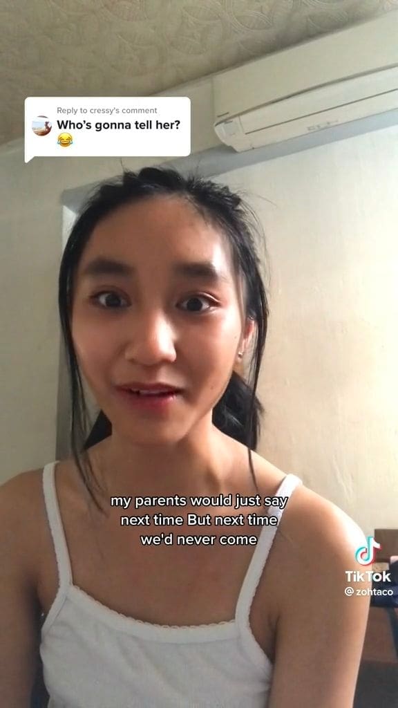 Zoe's family not able to afford BreadTalk