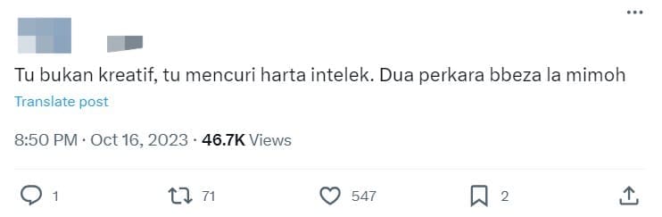 M’sian Influencer Gets Bashed Online After Revealing SMEG Fridge At Her PPR Home Is A Replica comment 2