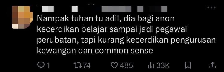 M'sian Doctor Says He's Forced To Eat Maggi Every Month Despite Having RM5K Salary comment 2