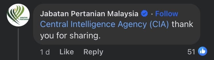 The CIA Just Called Nasi Lemak 'Fat Rice' & M'sians Can't Stop Talking About It comment 1
