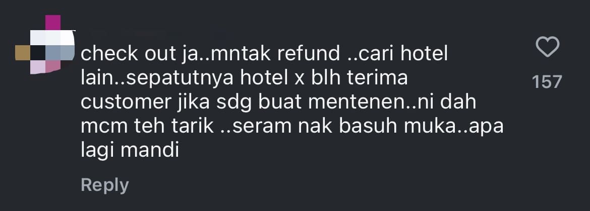 'Filthiest Water Ever!' — M'sian Influencer Shocked By Dark Brown Tap Water At Melaka Hotel comment 4