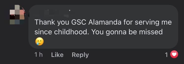 GSC Alamanda Putrajaya To Close On Aug 14, Will Hold Final Screening A Day Before comment 3