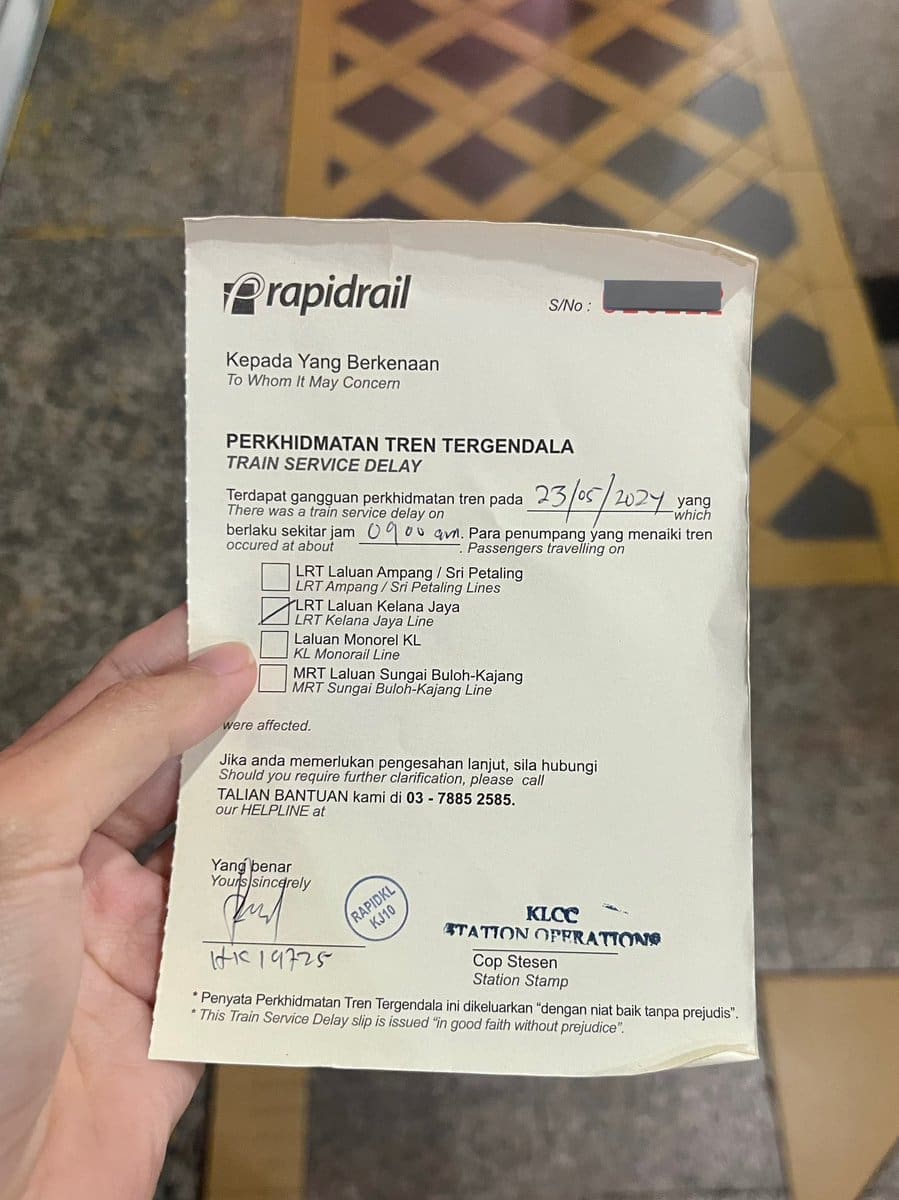 late slip
