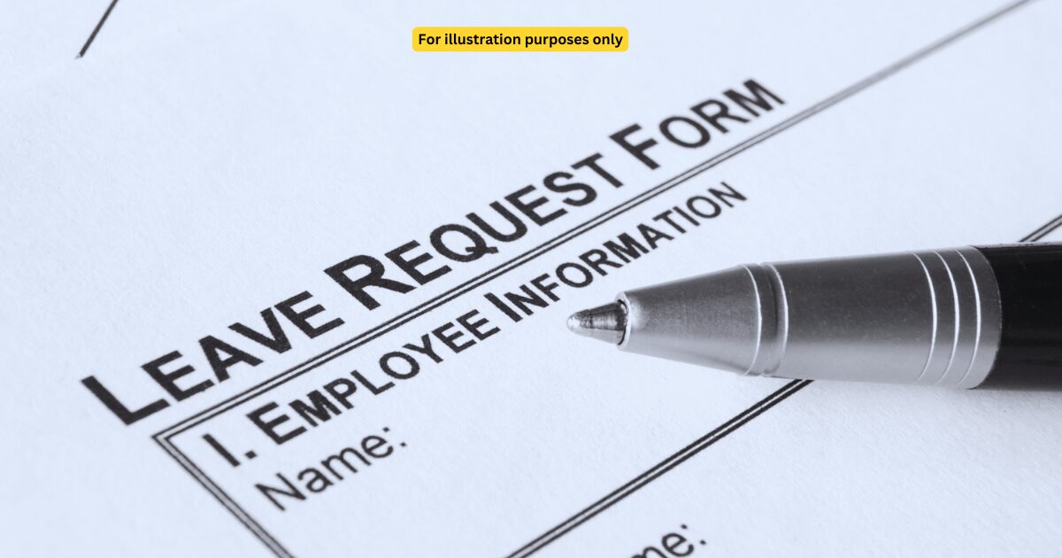 leave application form