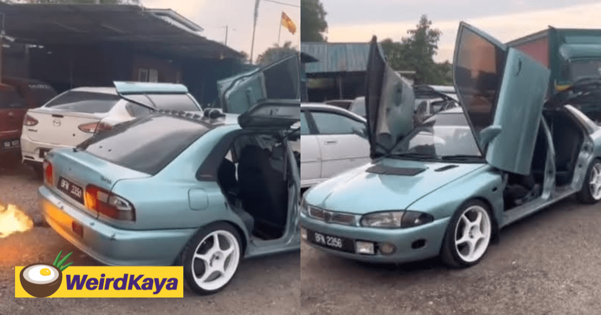 M'sian Man Converts His Proton Wira Into an Imitation Tesla