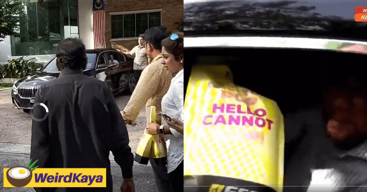 "Tengok Wayang"- Anwar Gives Out GSC Popcorn To Reporters Who Camped Outside His House