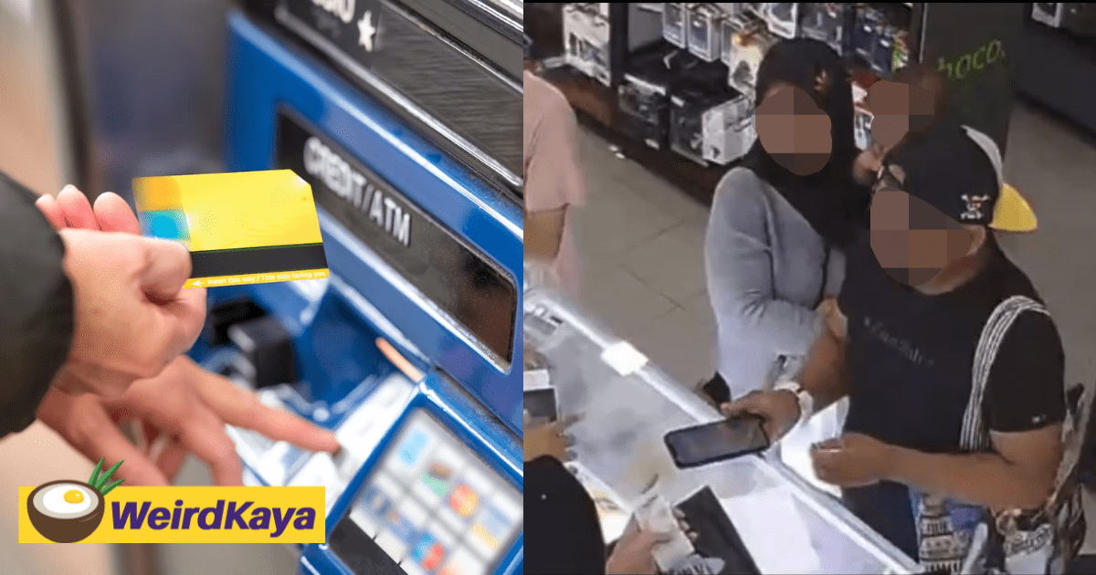 M'sian Couple Steals Debit Card From Old Man & Spends Over RM46,000, Including An iPhone 13 Pro Max