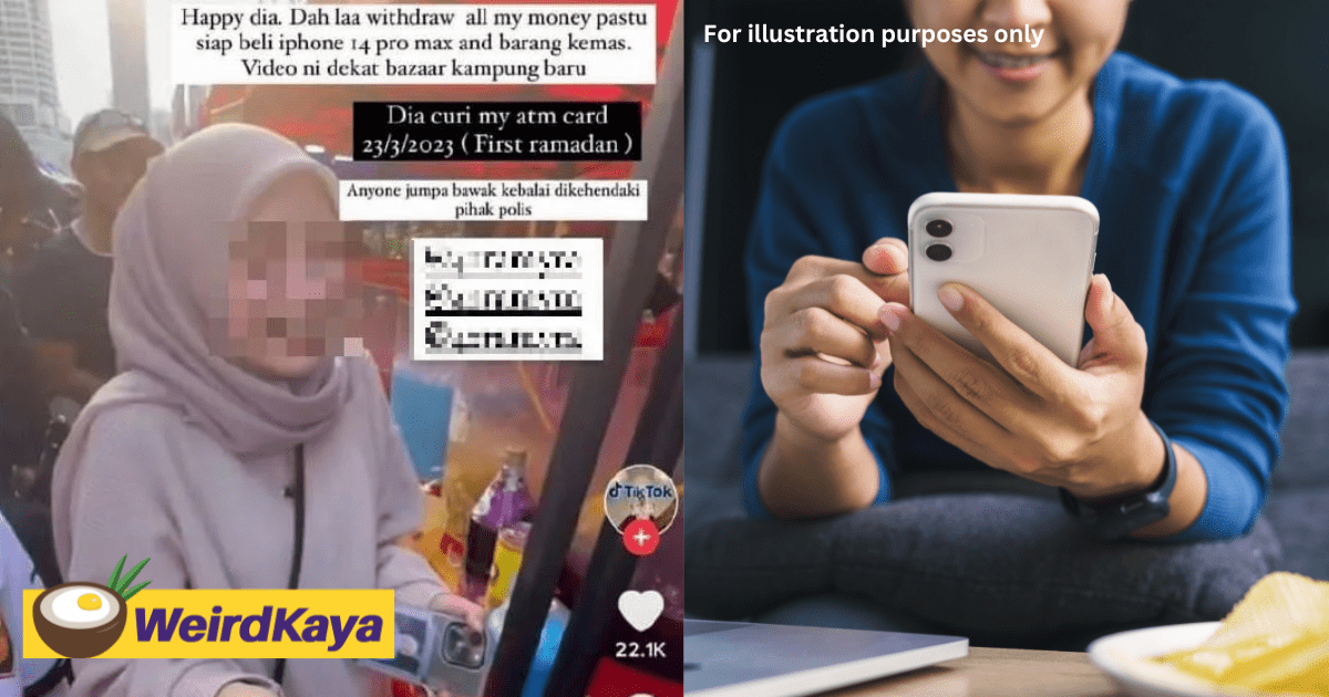 M'sian Woman Allegedly Steals RM8,200 From Step-Aunt's Account To Buy An iPhone 14 Pro