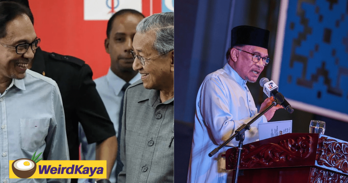 "If Anwar Can Prove That I Have RM1 Billion, I Will Give Half Of It To Him", Says Mahathir