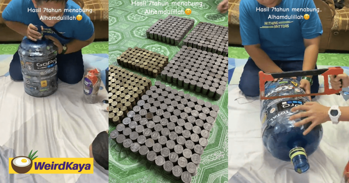M'sian Man Saves 50 Sen Coins For 7 Years, Manages To Buy An iPhone 14