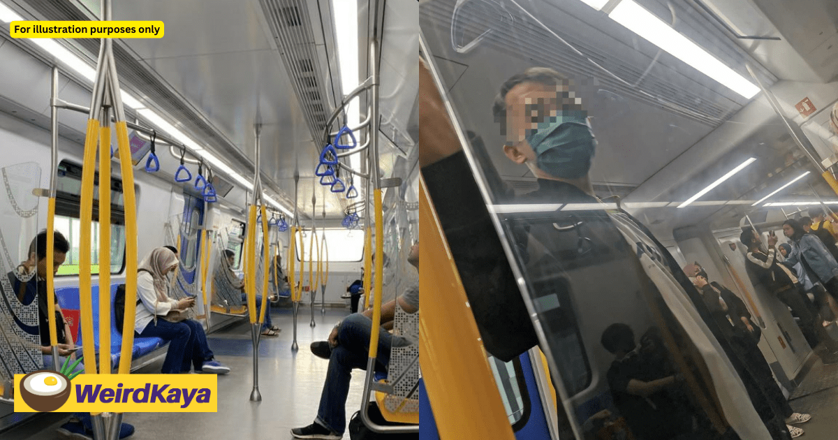 M'sian Woman Boldly Reports Man's Lewd Exposure Act On MRT During Evening Commute