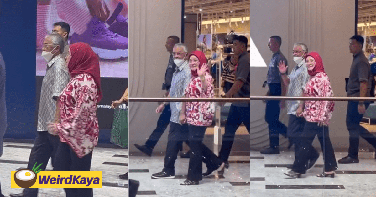 Netizens Elated By YDPA And Wife's Notice During Their First Visit To TRX Mall
