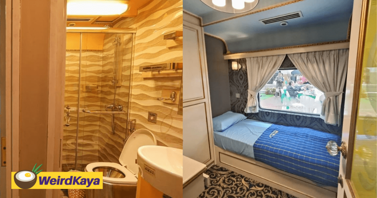 M'sian Netizens Slam KTM Sleeper Coach Interiors, Compare To A Cheap Homestay