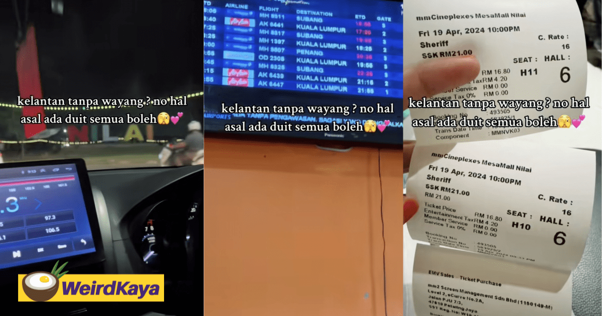 M'sian Woman Flies To Nilai To Watch Movie As Kelantan Has No Cinemas