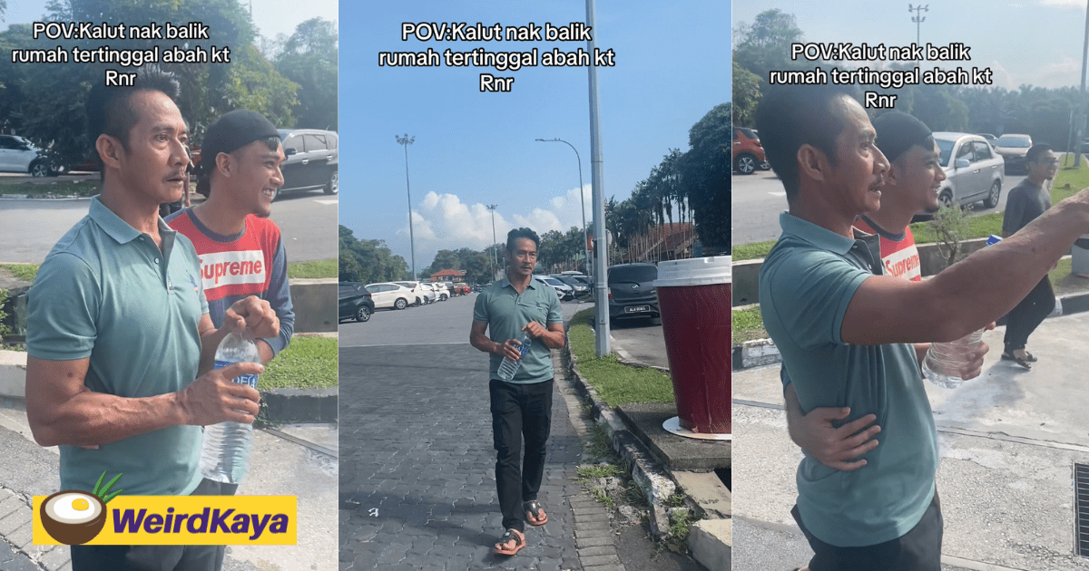 M’sian Dad Accidentally Gets Left Behind At Tapah R&R During Raya
