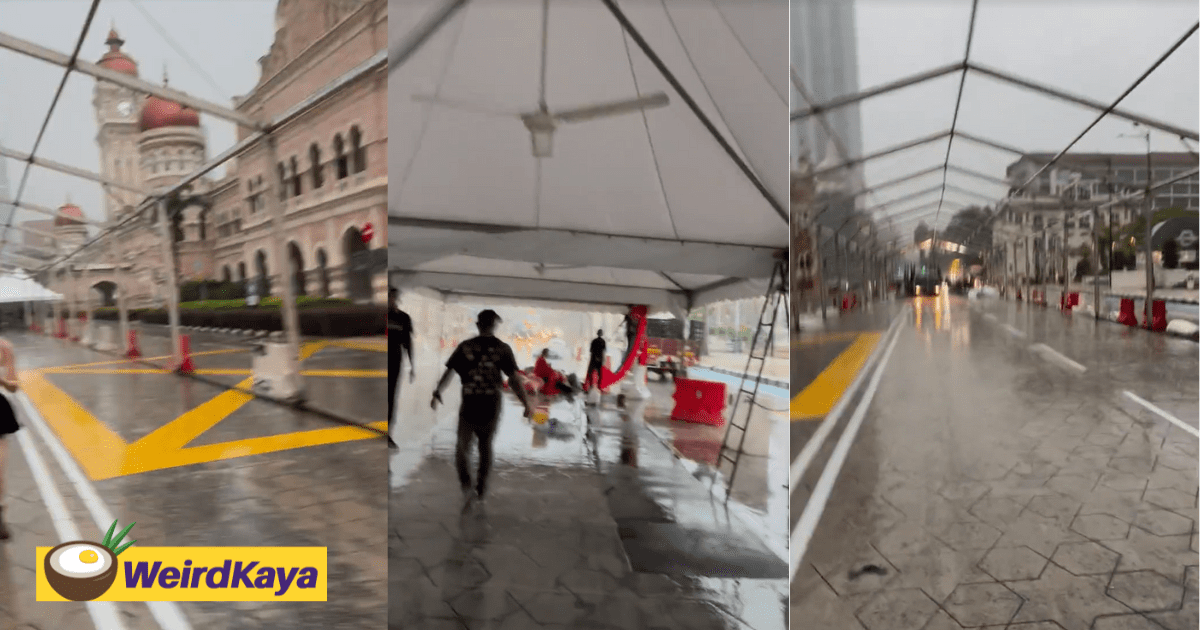 China Tourist Forced To Run In The Rain During KL Trip, Says He'll Never Visit Again