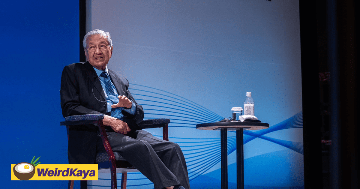 Mahathir Admitted Into IJN Since Monday For Cough