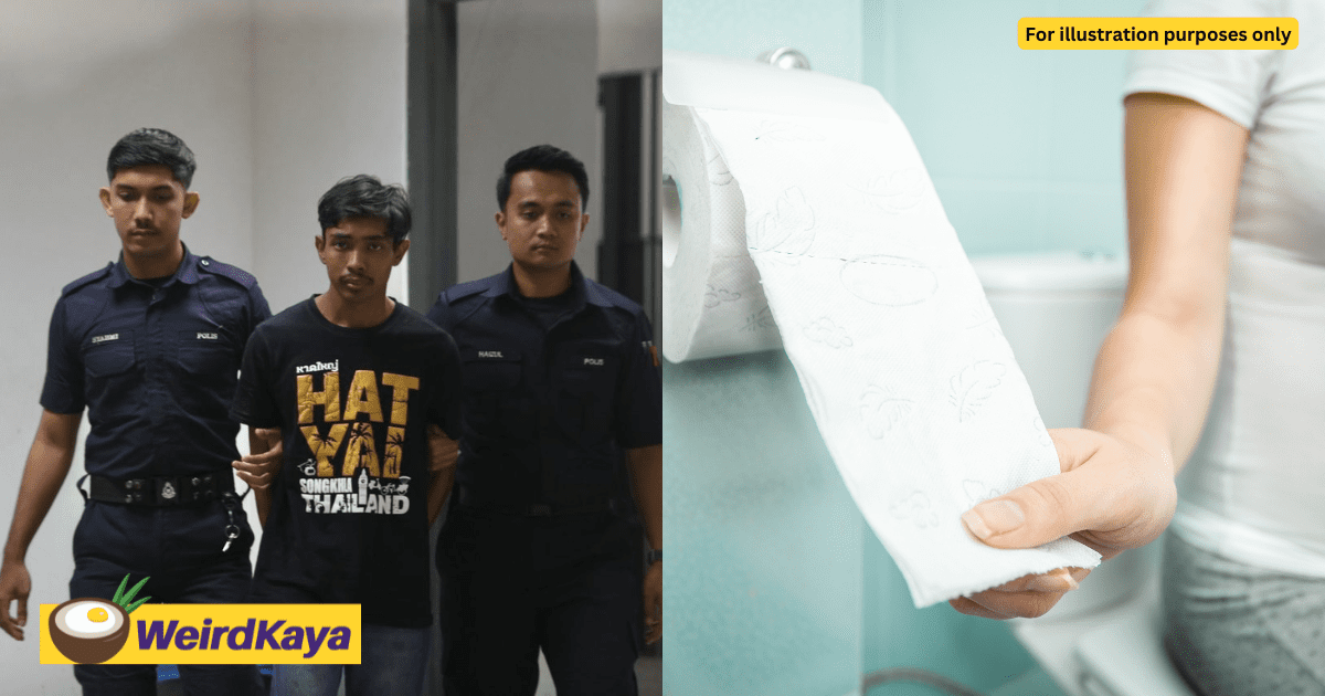 23yo M'sian Jailed 1 Year For Filming Woman Pooping Inside Toilet