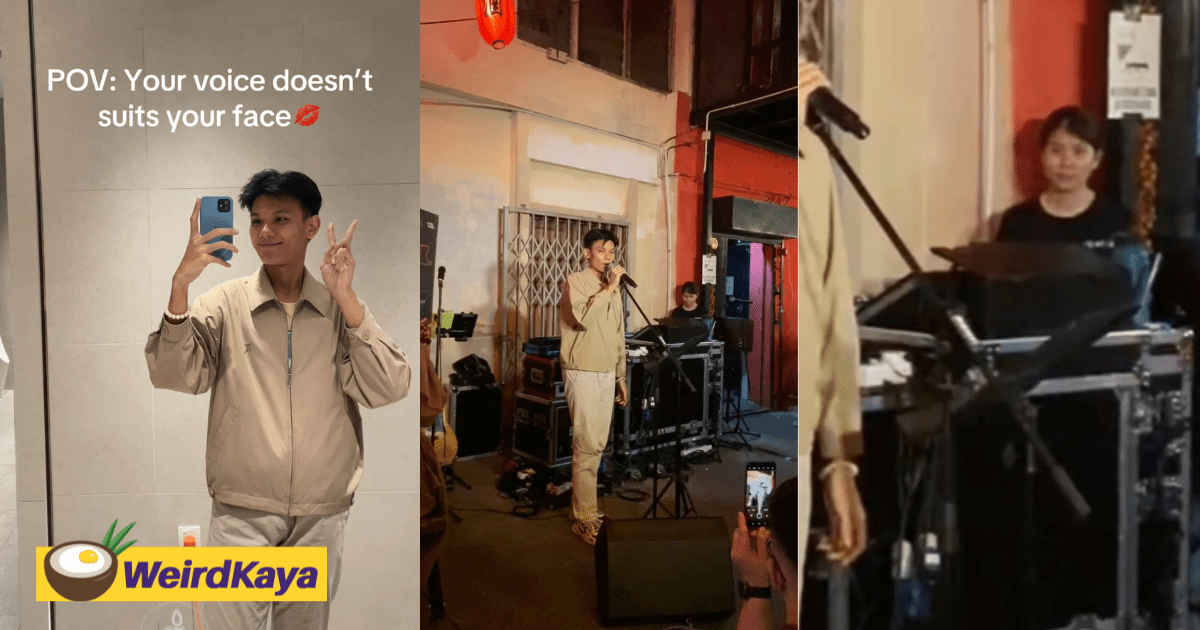 M'sian Man Surprises Crowd With Elvis-Like Voice That Doesn’t Match His Appearance
