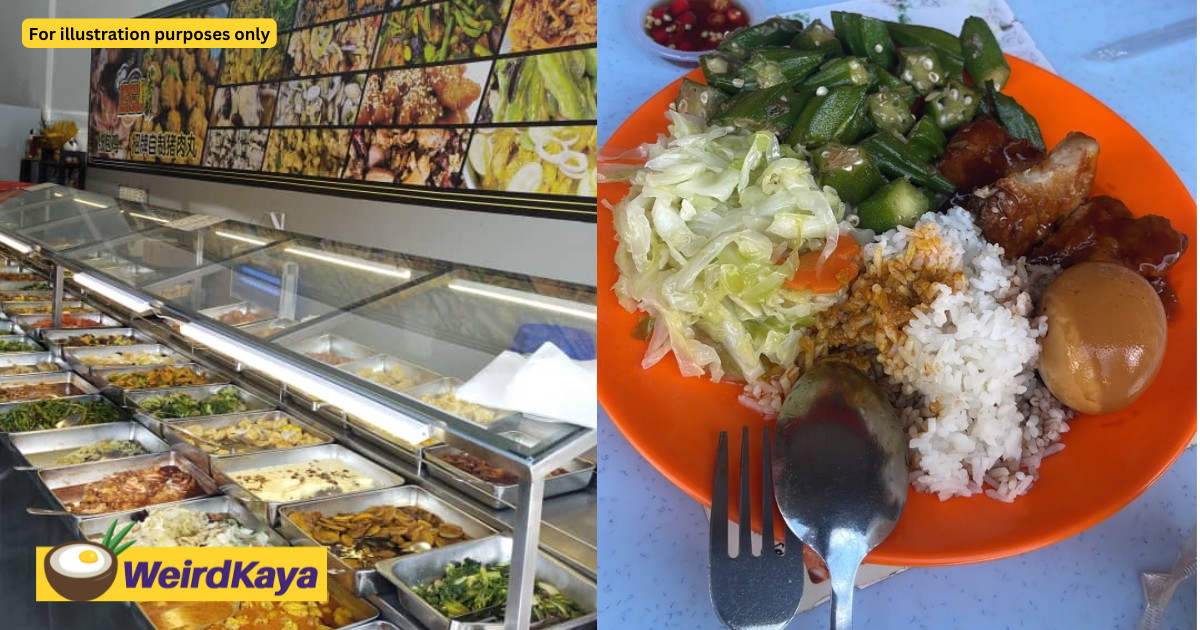 M'sian Shocked Over Being Charged More Than RM20 For Economy Rice In Cheras