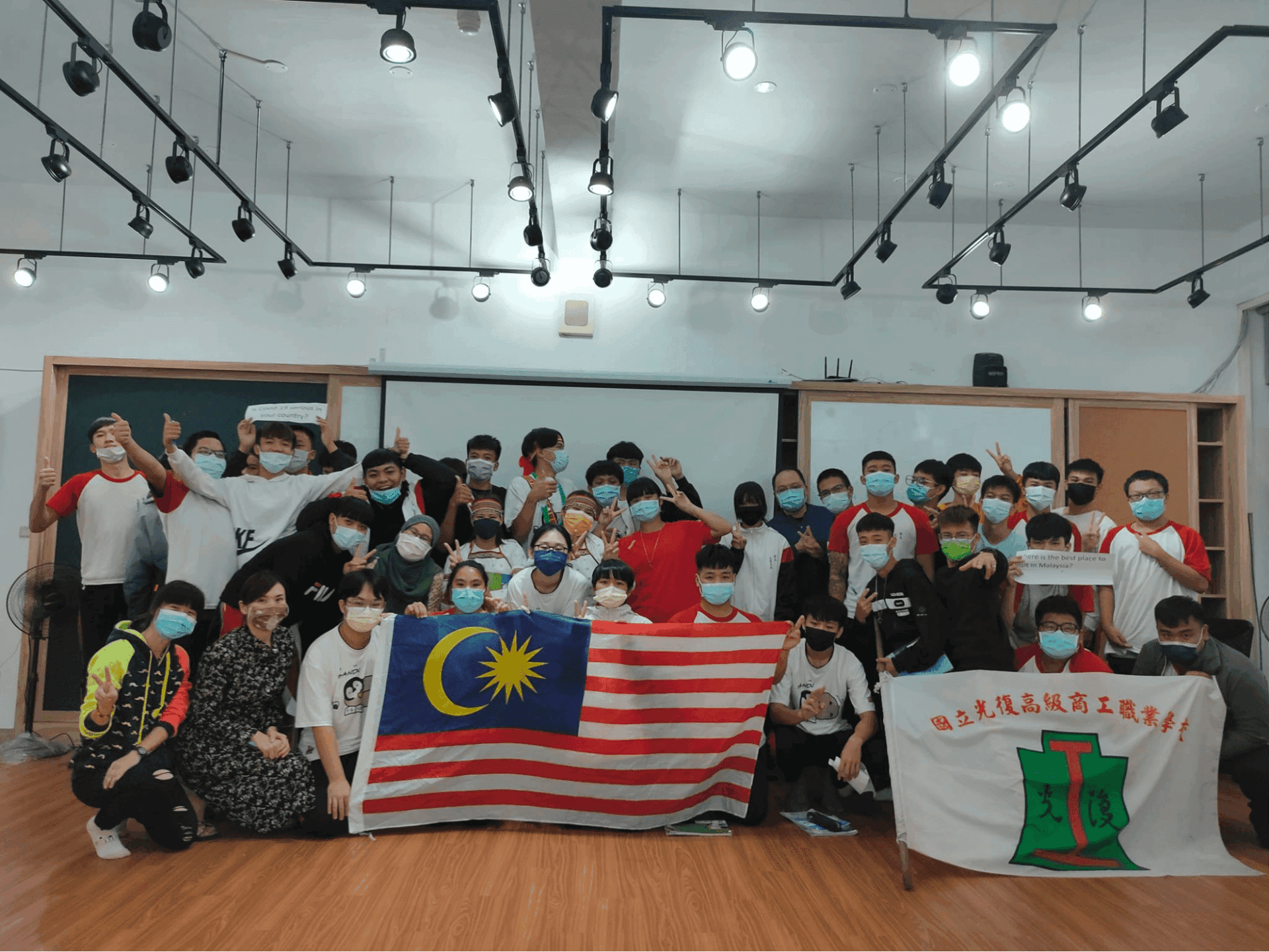 Liyana Yamin - Cultural exchange at Guangfu, Hualian